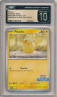 PIKACHU 2025 POKEMON BLACK STAR PROMOS 214 ILLUSTRATION CONTEST CGC 10 PRISTINE