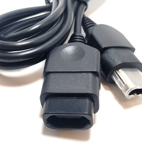 XBox Controller Extension Cable Cord for Original X-Box  (6 Feet) - Black