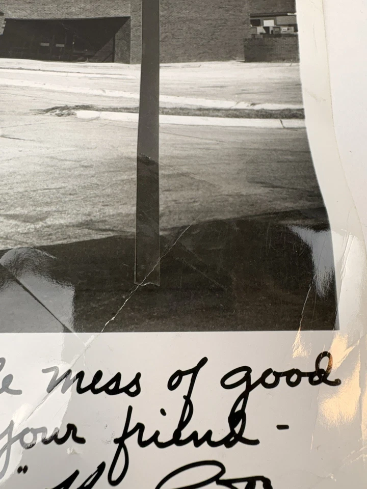 Gunsmoke Actor Ken Curtis Festus Original Signed/Personalized 8"x10" Photo 1975 - Image 3 of 4