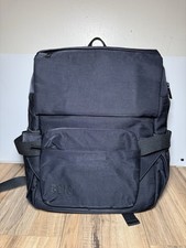 Beis Black Ultimate Diaper Bag Backpack/Multi-Compartment With Fanny Pack