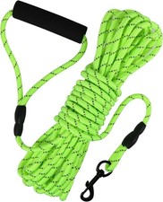 Vivifying Floating Long Dog Leash, 32ft Training Leash for 32ft, Green