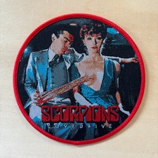 SCORPIONS - Lovedrive - Woven Sew On Patch