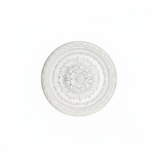 Rosette aus PU Einfache Montage Runde Deckenrosette Stabil