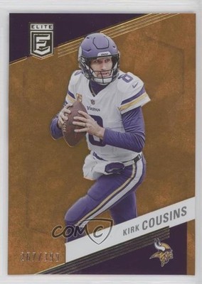 2023 Panini Donruss Elite Orange 267/399 Kirk Cousins #66 3c2