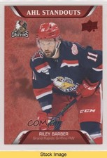 2020-21 Upper Deck AHL Standouts Red Riley Barber #226 READ 0w6