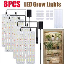 8pcs Grow Lights for Indoor Plants, 540 LEDs Premium Full Spectrum Grow Light