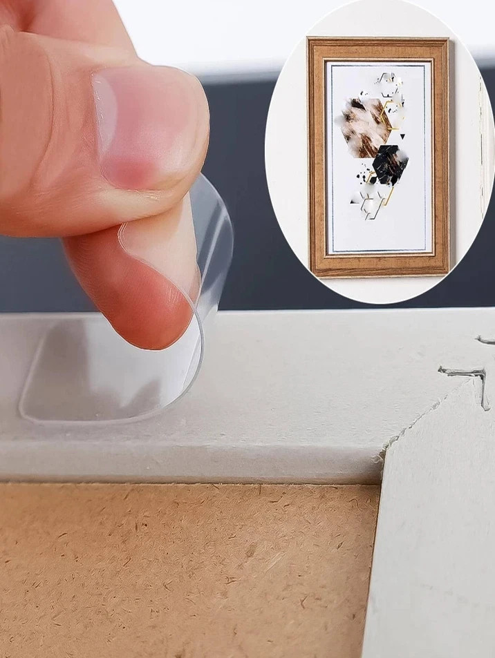 Nano Waterproof Double-Sided Acrylic Tape - Clear, Traceless, Strong Adhesive*