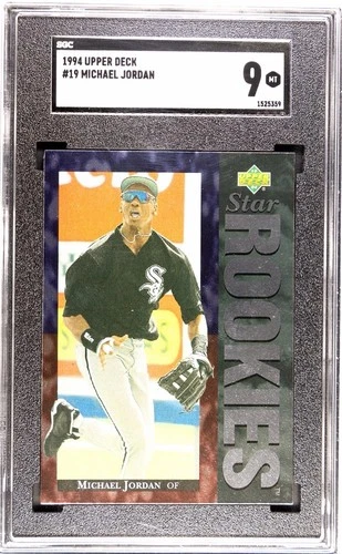 1994 Upper Deck - Star Rookie Michael Jordan #19 (RC) Rookie Card SGC 9