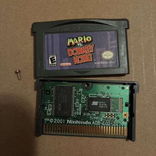 Mario vs Donkey Kong Gameboy Advance Tested Authentic Saves GBA