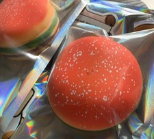 Squishy Toy Cheeseburger Viral SQUISHY Burger Gel Rare Fidget Squeeze STRESS NEW