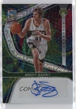2019-20 Panini Spectra Signatures Meta Prizm 25/25 Brent Barry #S-BBY Auto 02v3