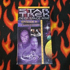 Star Trek: Deep Space Nine: Ep. 81 The Sword of Kahless VHS, 2000 
