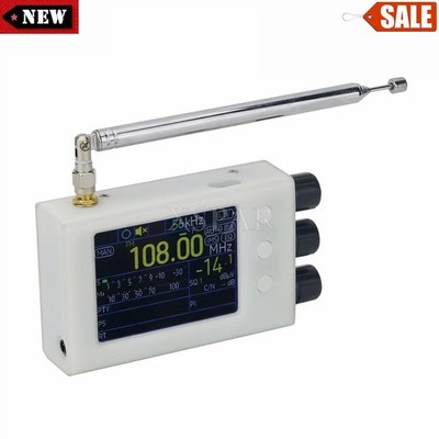 HAMGEEK 64-108MHZ TEF6686 Full Band Radio Receiver AM FM SW MW LW Color Screen &