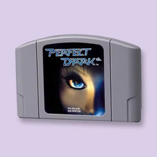 Nintendo Perfect Dark Nintendo 64 PAL Game Cartridge Shooter Action Adventure