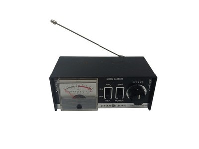 General Electric EA68X90 Stand-Alone SWR / Power Watt Meter - WORKS