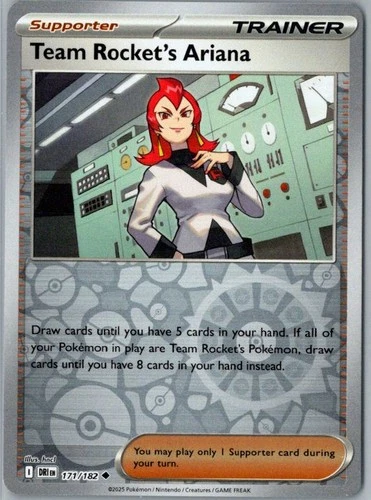Team Rocket's Ariana Uncommon SV10: Destined Rivals 171/182 NM