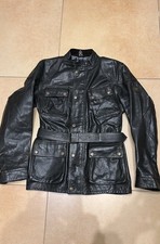 Belstaff Trialmaster Panther 1966 Leather Jacket ,Antique black, Size L