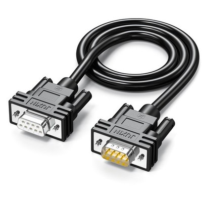 DB9 Male to Female Extension Cable Double Shield D-SUB 9 pin RS232/RS485 Seri...