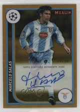 2023 Merlin UEFA Club Competitions Gold Refractor 20/50 Marcelo Salas Auto 1h1