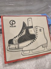 Vintage Gleitschuhe und Schlittschuhe zum unterschnallen  - Hudora - antik