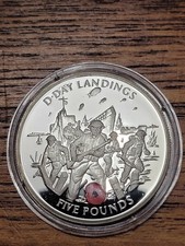 D-Day Landings Silver £5 Coin – Route to Victory Collection – Westminster Mint
