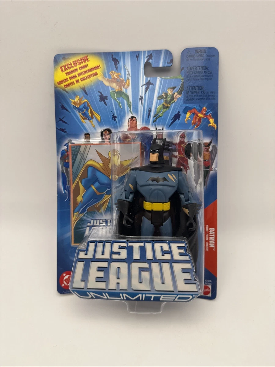 Justice League Unlimited DC – Action Figure Batman 4.75'' Con Lancia Batarang, Mattel 2006
