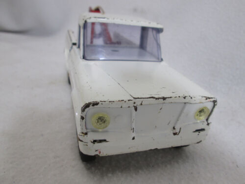Vintage 1960's 1970's Mini Tonka white Jeep Wrecker Tow Truck - Picture 2 of 8
