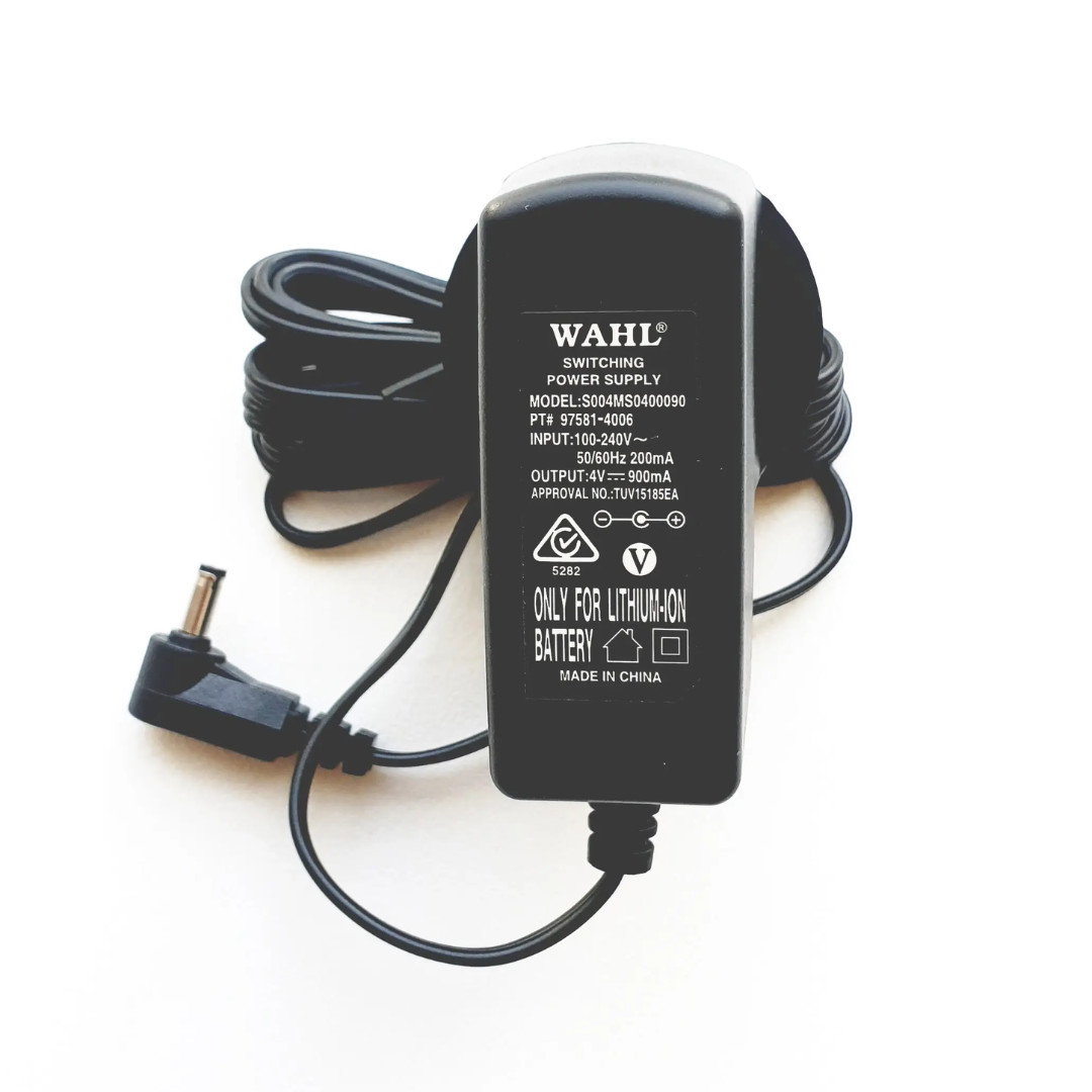 WAHL Replacement CHARGER (Model S004MS0400090) Male for clippers & trimmers