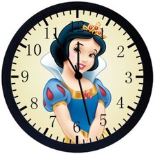 Snow White Wall Clock 12" Large Personalized option with adding names E119