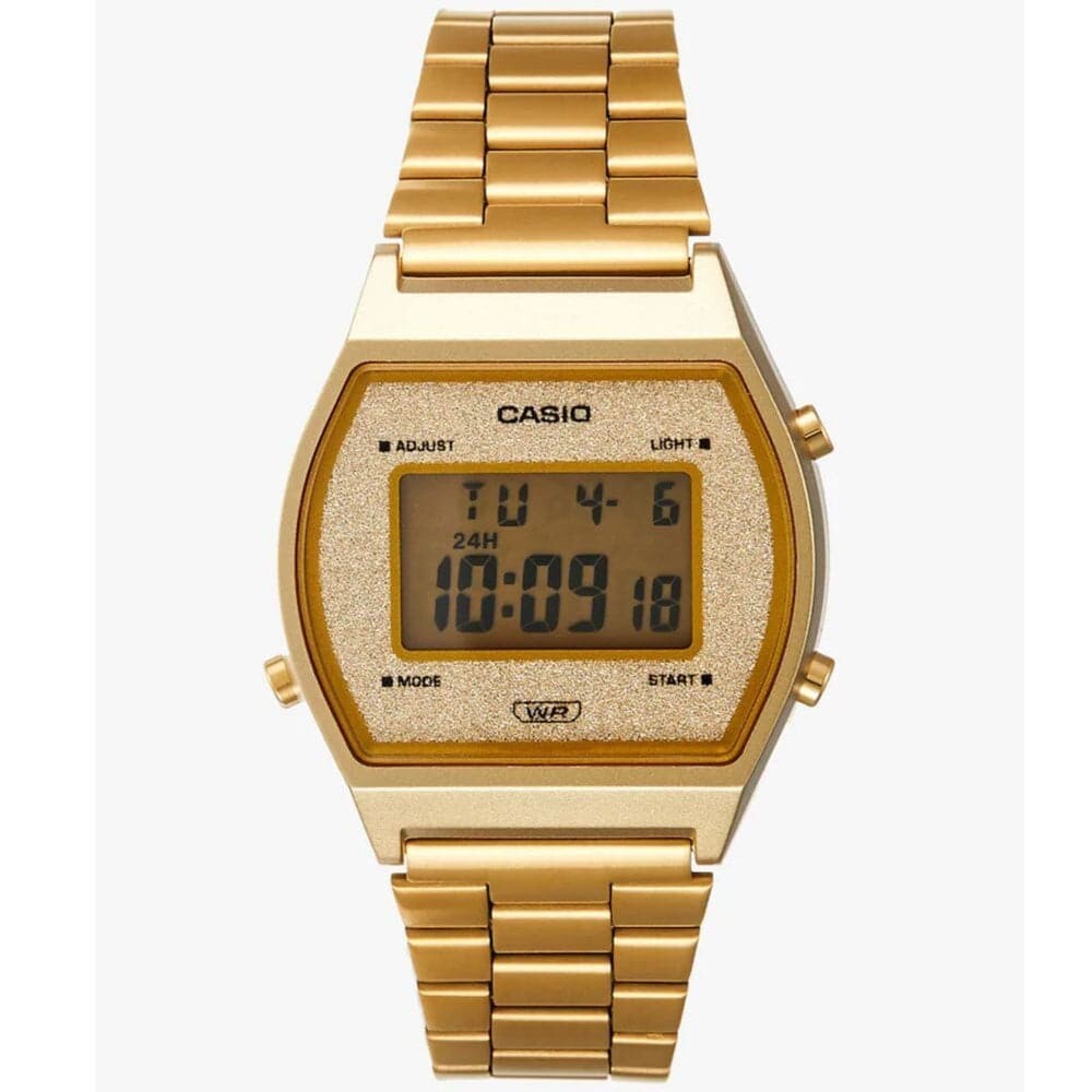 Casio Vintage Series Gold Digital Unisex Watch B640WGG-9DF-P