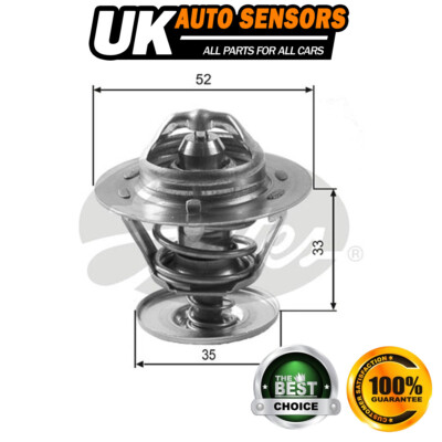 Fits Ford Focus Transit Connect Mondeo Escort Thermostat Coolant AST