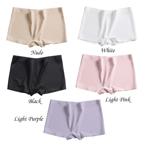 5Pack Lot Women Seamless Boyshorts Knicker Boxer Safety Shorts Panties Underwear - Picture 7 of 13