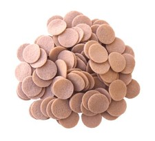 Camel Brown Craft Felt Circles 1 Inch - 100pc