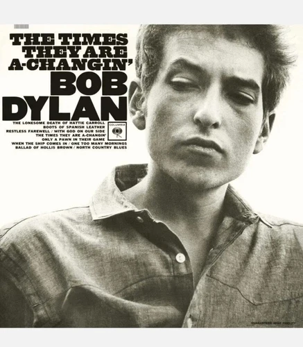 Bob Dylan Vinyl The Times They Are A-Changin Cover Damage
