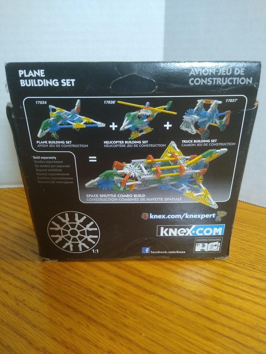 Knex Plane Building Set 67 Pc Fun Toy Kids Love 17034 New | eBay