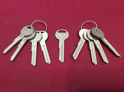 Yale for Chrysler by ESP Y149 Key Blanks, Set of 9- Locksmith