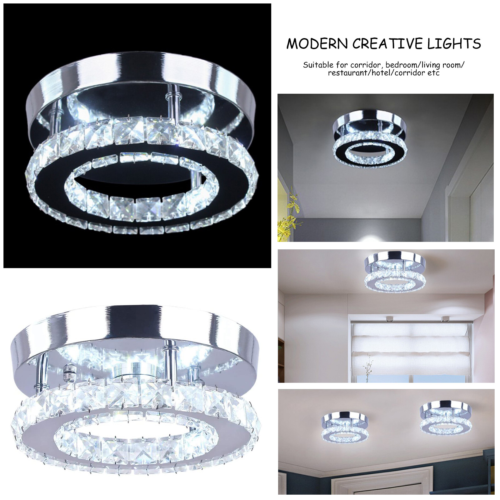 Modern Flush Mount Ceiling Light Modern Living Room Close to Ceiling