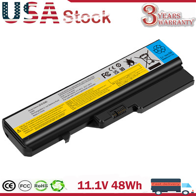 Battery L09S6Y02 L09C6Y02 for Lenovo Ideapad G560 G570 Z570 Z560 V570 B570 48Wh 