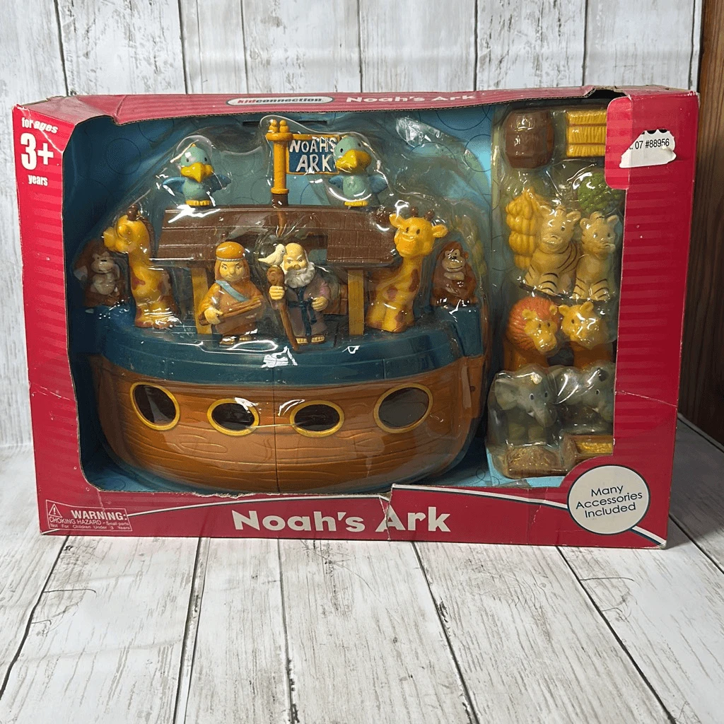 Kid Connection Noah s Ark Kids Pretend Play Toy Set Vintage
