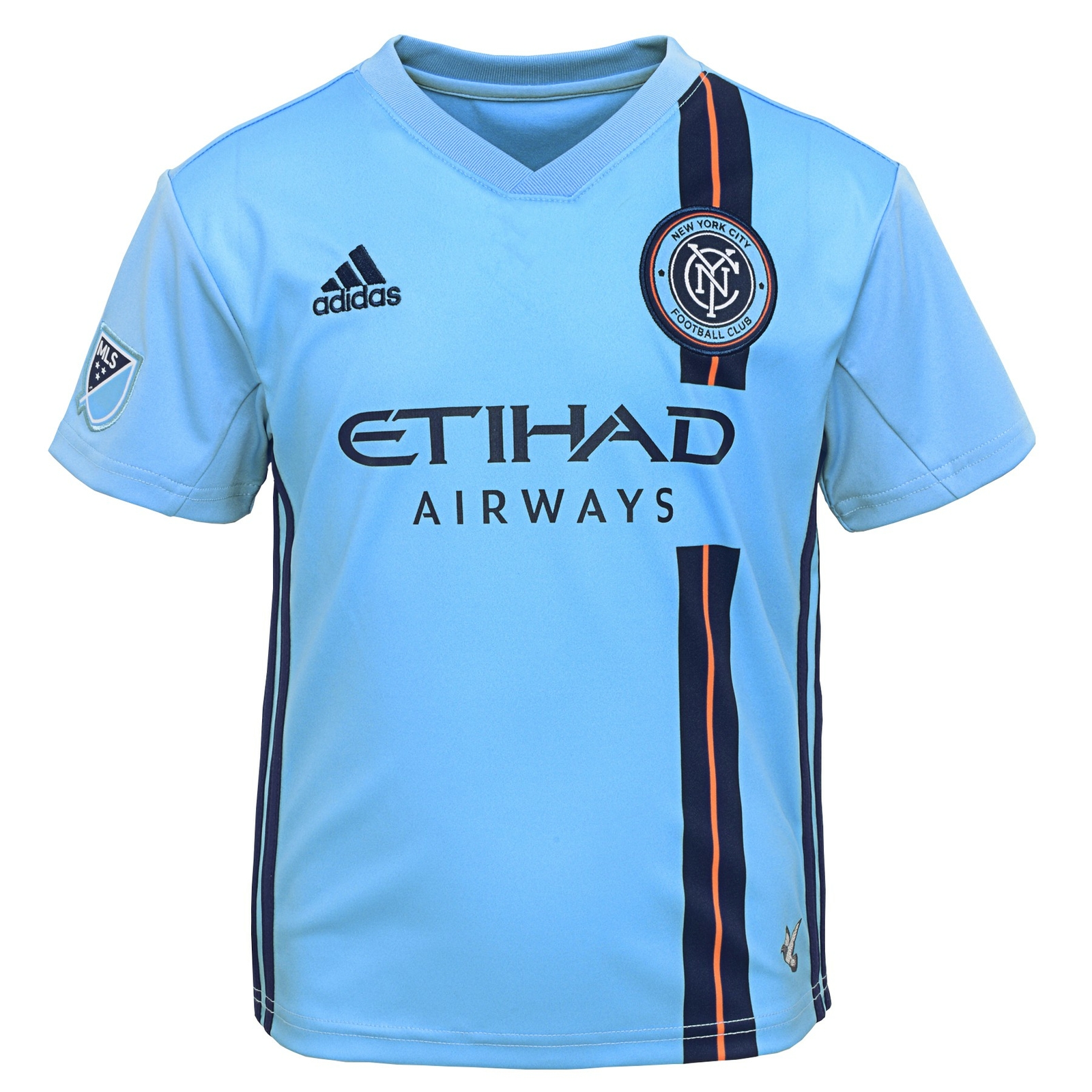 Майка Adidas MLS для малышей из Нью-Йорка для первичного футбола