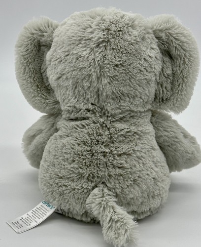 Peluche elefante grigio Carters orecchie in velluto a coste shaggy imbottito animale amorevole - Foto 4 di 9
