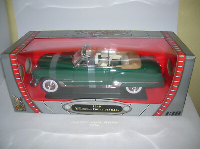 Road Signature Yatming  1949 Cadillac Coupe deVille Cabrio grün 1:18 Art. 92308
