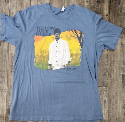 Michael Franti ''Follow Your Heart'' 2022  Tour T-Shirt (X-Large)