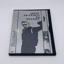 Bullitt DVD, 1997 Snap Case Steve McQueen WB - Used