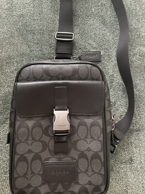 mens coach cross body