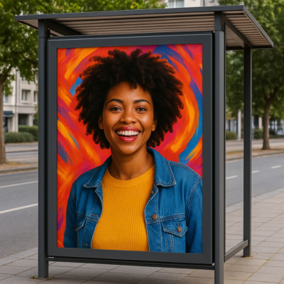 Individuell bedruckte Poster Innen/Außen Veranstaltungen, Geschäfte, Ausstellungen und Werbung