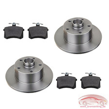 Satz Bremsscheiben u Beläge für Audi A4 B5 hinten Hinterachse