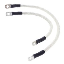 Battery Cable Kit Clear For Harley XLS Roadster 1981-1985