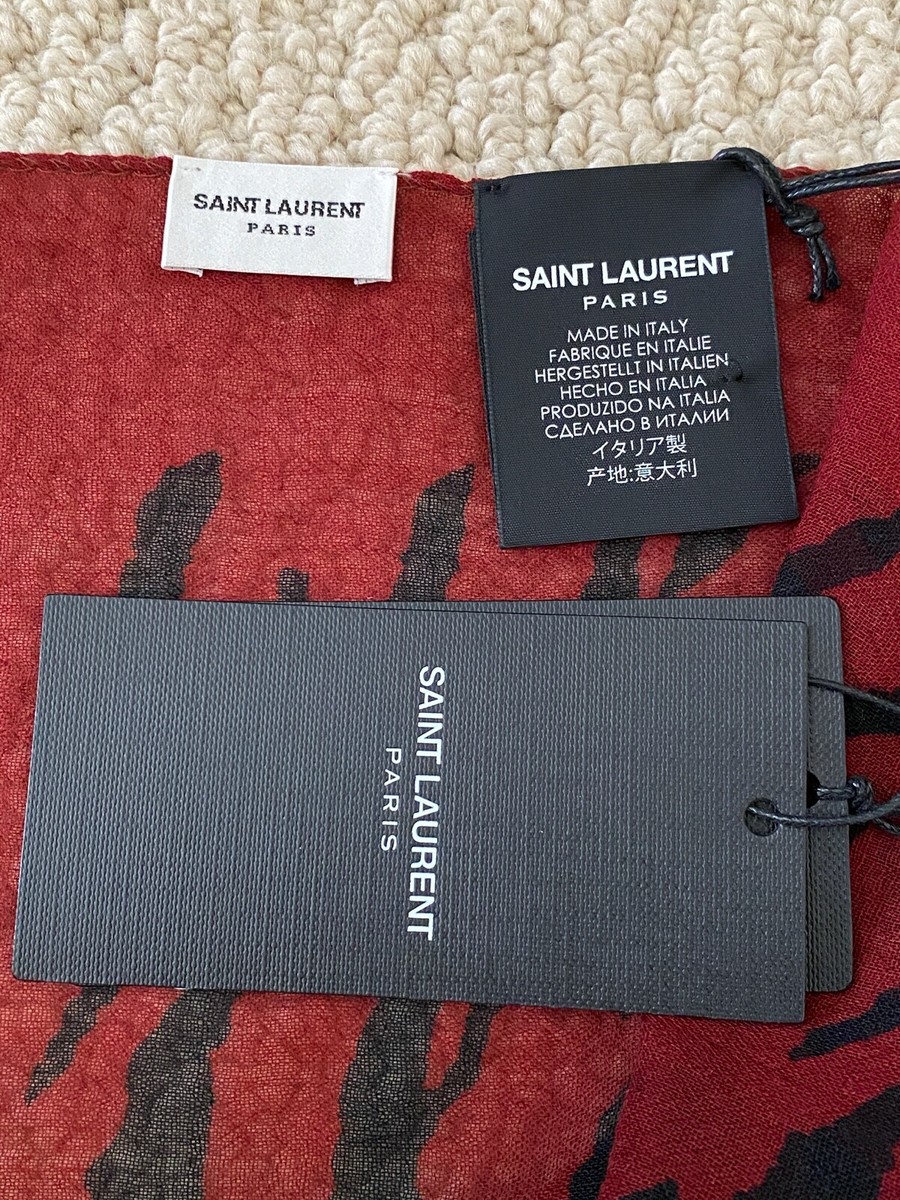 小物 SAINT LAURENT by Hedi Bandanna Scarf SAINT LAURENT by Hedi Bandanna Scarf