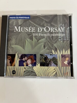 Musee D' Orsay 100 FRENCH PAINTINGS - PHOTO CD PORTFOLIO